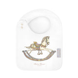Atelier Choux Rocking Horse Satin Bib
