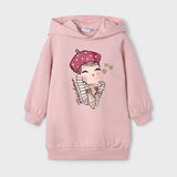 Hooded French Girl Sweater Dress