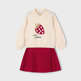 Strawberry Skirt Set