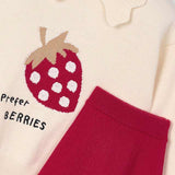 Strawberry Skirt Set