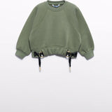 Side Tie Pullover