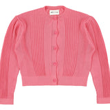 Morley Raspberry Cardigan
