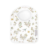 Atelier Choux Pink In Bloom Satin Bib