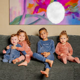 Royal Blue Stay Cozy Footie