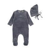 Blue Horizon Cute As A Button Footie