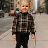 Winter Plaid Unisex Baby Set