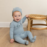 Blue Fog Promenade Footie & Beanie