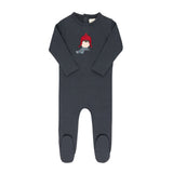Navy Autumn Kids Collection Footie