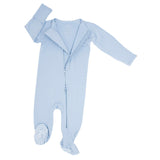 Dontes Blue Zipper Footie