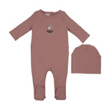 Ballerina Printed Footie