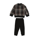 Winter Plaid Unisex Baby Set
