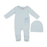 Velour Pocket Boys Footie