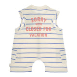 Striped Overall With Pockets