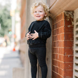 Emblem Sweatshirt Set