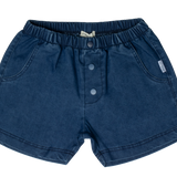 Edge Stitch Shirt and Shorts Set