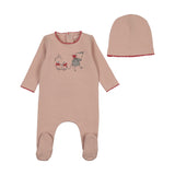 Petal Promenade Footie & Beanie