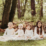 Girls Scallop Print Pajama