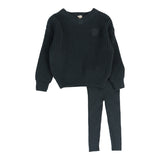 Knit V-Neck Toddler Set