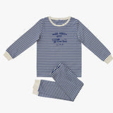 Coco Blanc Blue Striped Pjs