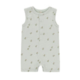 Apples Ribbed Henley Romper