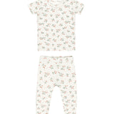 Strawberries Bamboo Short Sleeve Pajama Set