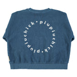 Blue Piupiuchick Logo Sweatshirt