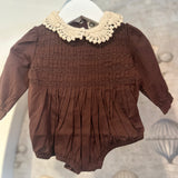 Crochet Collar Romper