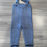 Stripe Detail Overalls