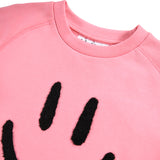 Pink Mike Smiley Sweatshirt
