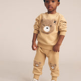 Honey Furry Huxbear Sweatsuit