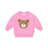 Fuschia Furry Huxbear Sweatsuit