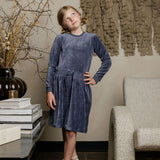 Velour Plaid Bear Collection Dress