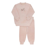 Pink Velour Bicycle Collection Track Suit