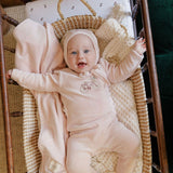 Girls Velour Bicycle collection Footie