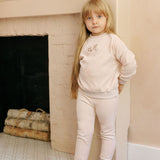 Pink Velour Bicycle Collection Track Suit