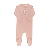 Girls French Terry Hot Air Balloon Footie