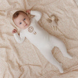 Girls French Terry Hot Air Balloon Footie