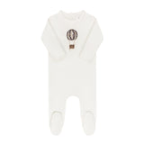 Boys French Terry Hot Air Balloon Footie