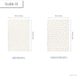 Berries Waterproof Crib Sheet