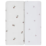 Berries Waterproof Crib Sheet