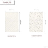 Berries Waterproof Crib Sheet