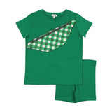 Green Graphic Fanny Pack Set