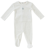 Blue Garden Party Romper