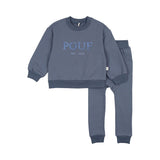 Pouf Blue Sweatsuit