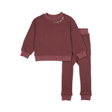 Pouf Berry Embroidered Set