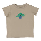 Taupe Mushroom Tee Set