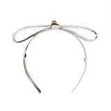 Twill Bow Headband