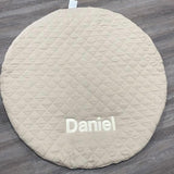 Monogrammed Tummy Time Mat