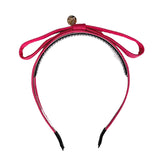 Twill Bow Headband