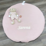 Monogrammed Tummy Time Mat